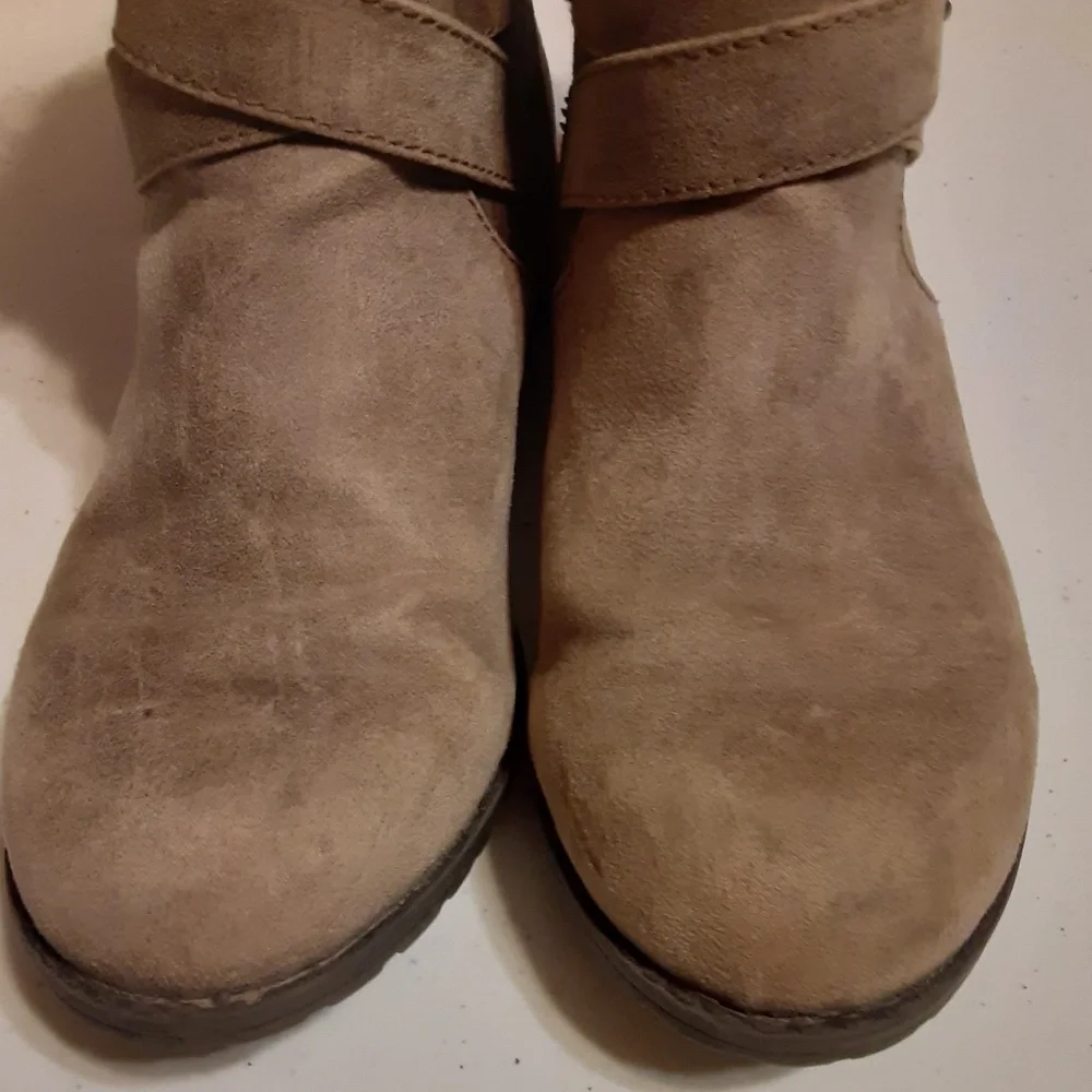 Report Suede & Faux Fur Boots